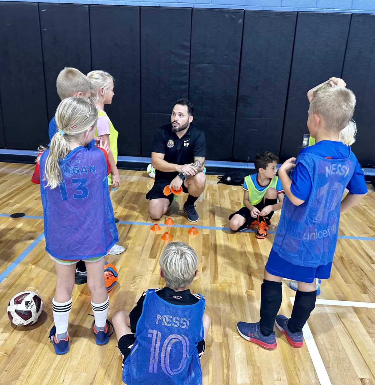 Little Lions team photo — Florida Lions Futsal